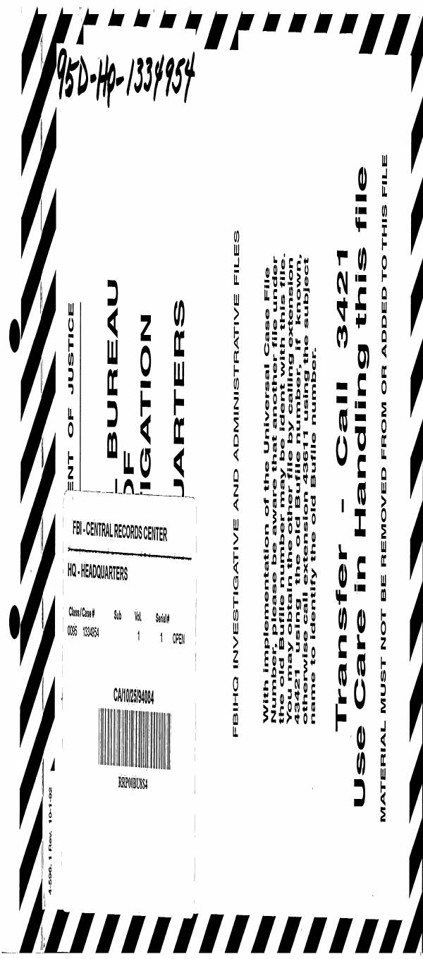 Page 1 preview of FBI Laboratory Examination Reports on Nikumaroro Button Artifact Submitted by TIGHAR